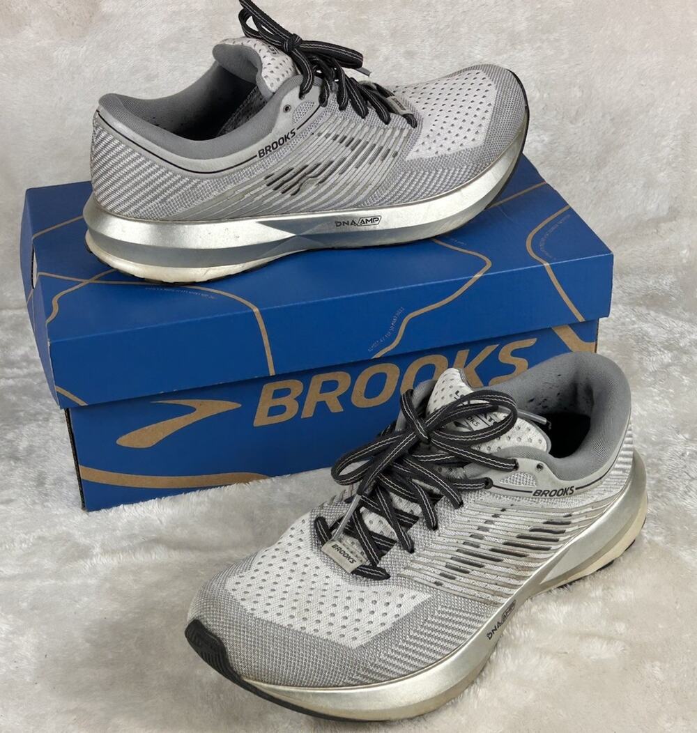 Brooks Womens Levitate 1202581B131 Gray Running Shoes Sneakers Sz 7.5 M (B)